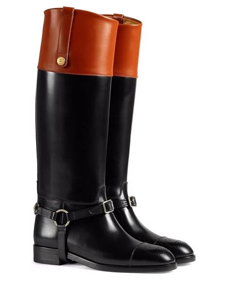 gucci over the knee boots sale|Gucci horsebit knee high boots.